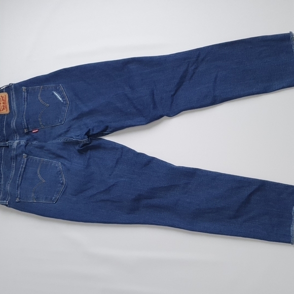 Levi's 721 High Rise Skinny Ankle Distressed Jeans - Picture 4 of 14